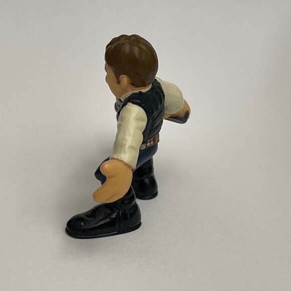 Hasbro LFL Star Wars Han Solo Galactic Heroes 2006 Figure 2" Tall - Picture 2 of 6